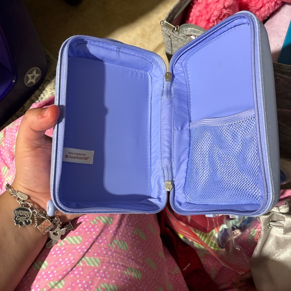 American Girl Lavender Travel Organizer